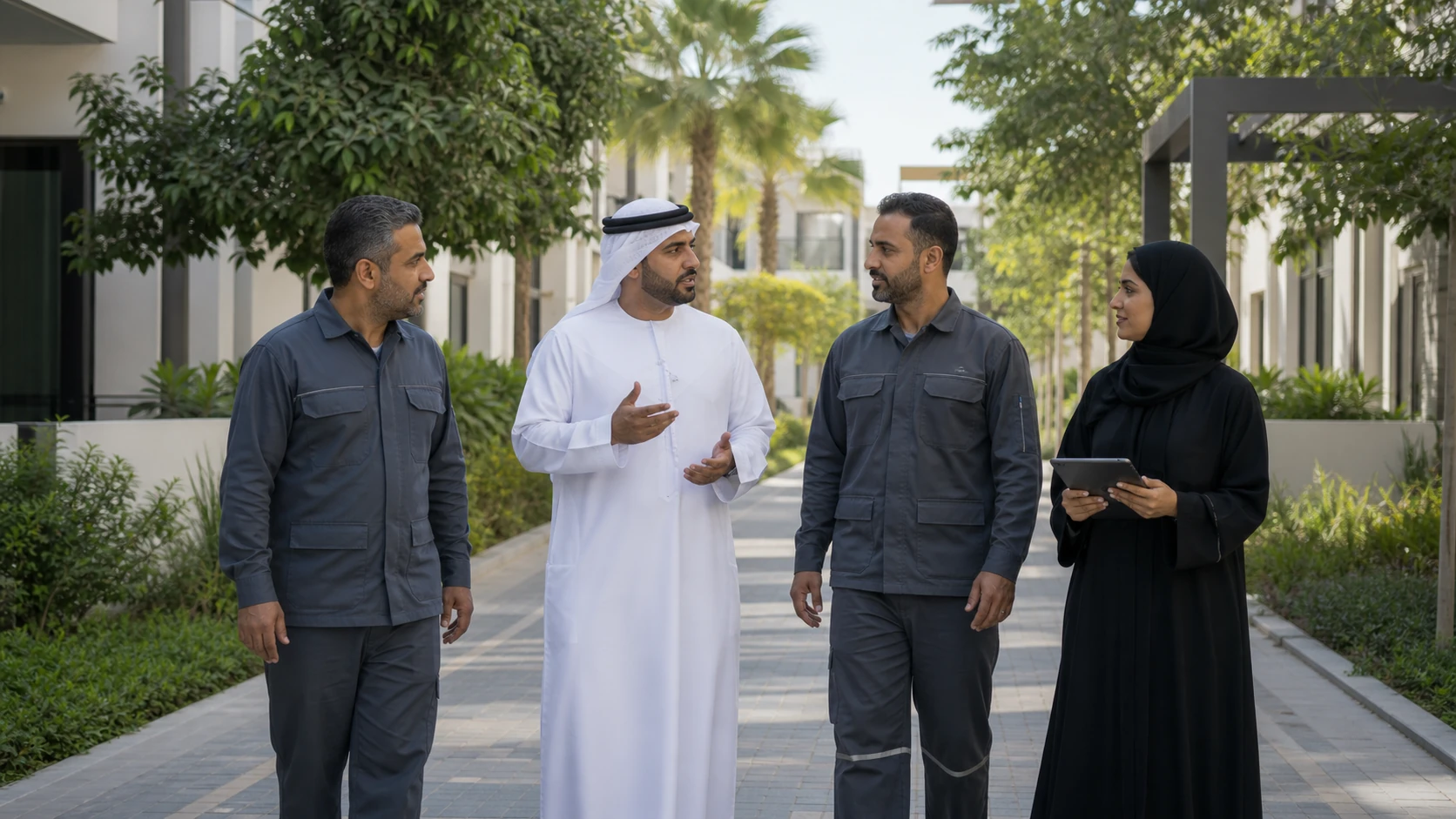 Sdeira Group employees at work