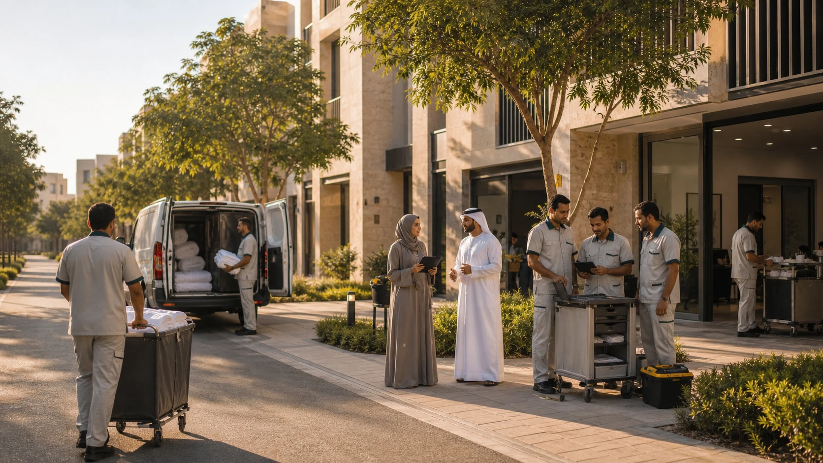 The group's operating companies at work across one community