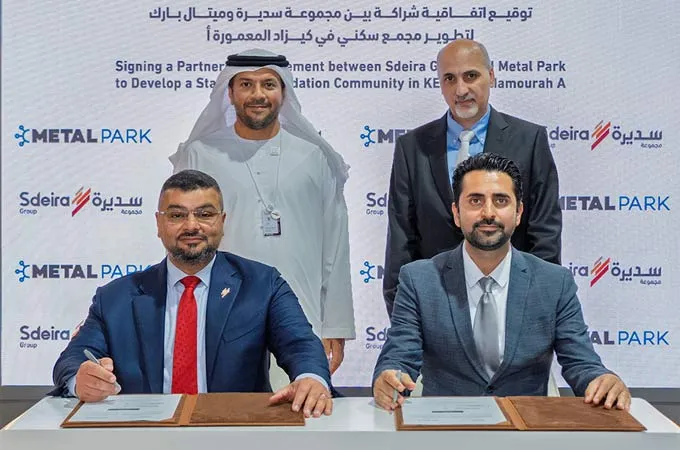 Sdeira and Metal Park Sign a Memorandum to Develop a Dedicated Staff Accommodation Community in KEZAD Al Ma’mourah, Abu Dhabi