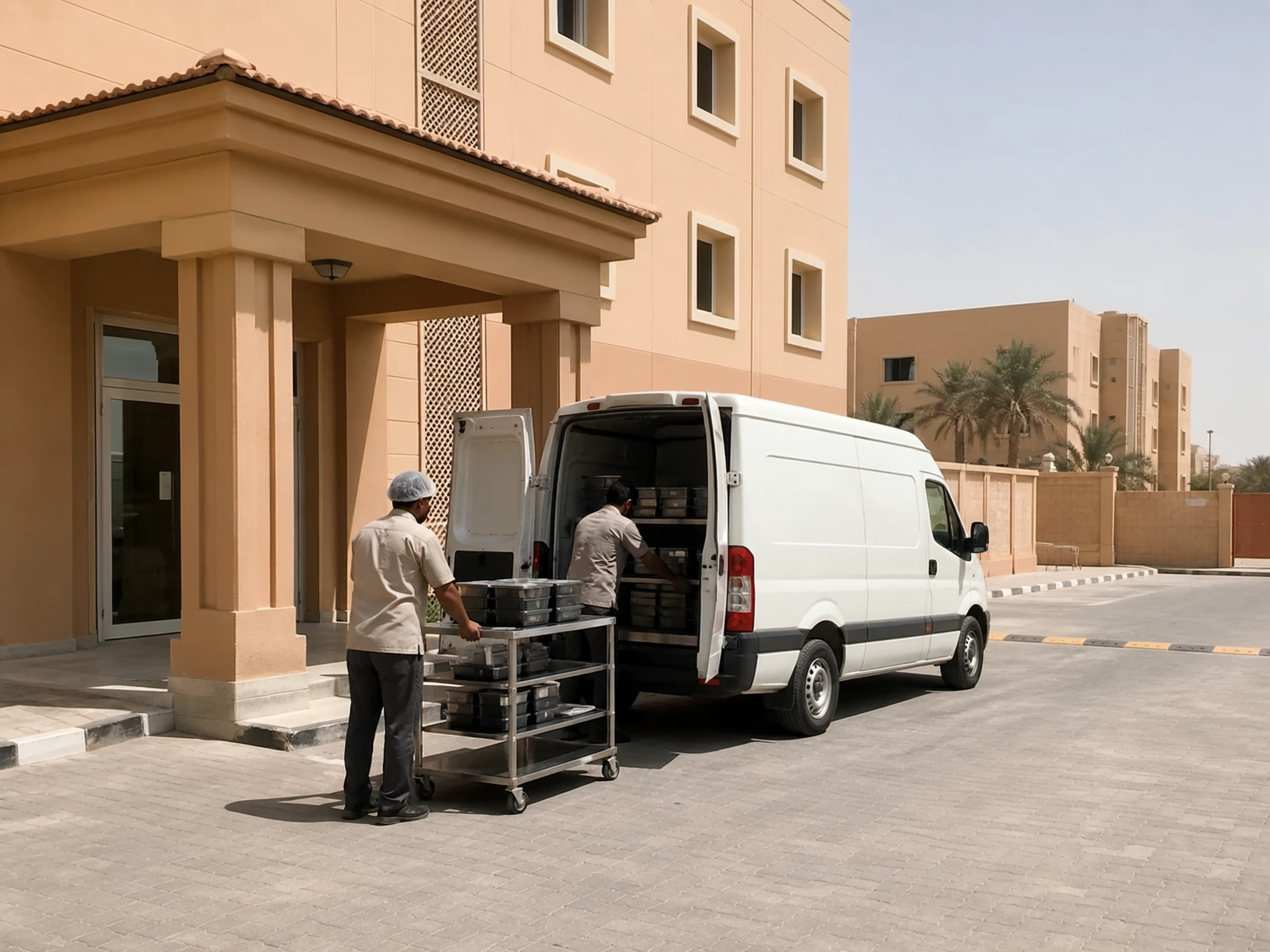فريق زود يدير عمليات تموين صناعي واسع النطاق