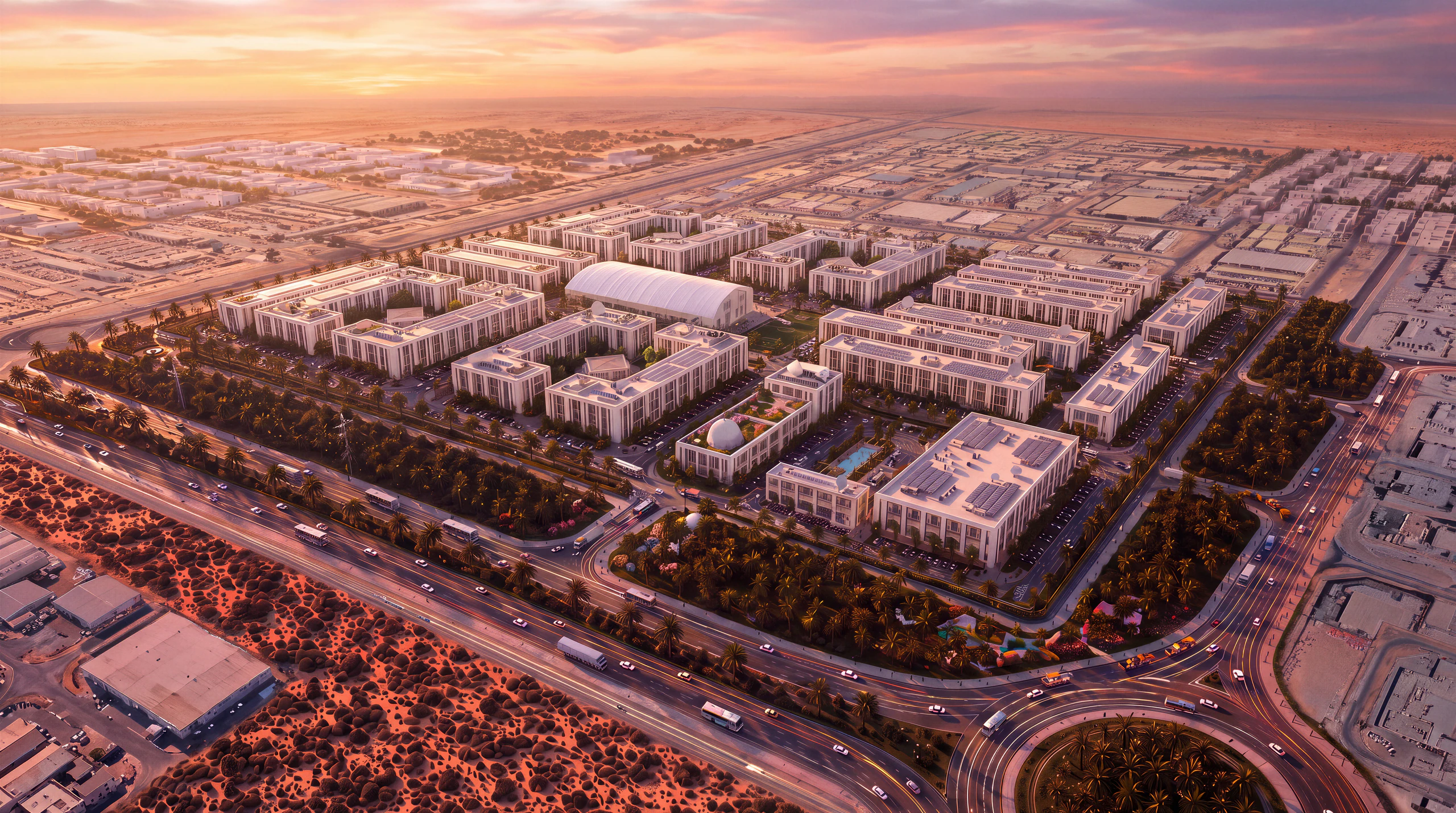 A Sdeira Group community, representative of the Eskan portfolio Sadeem sits within