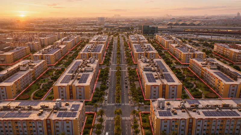 أرض صناعية ضمن محفظة المجموعة