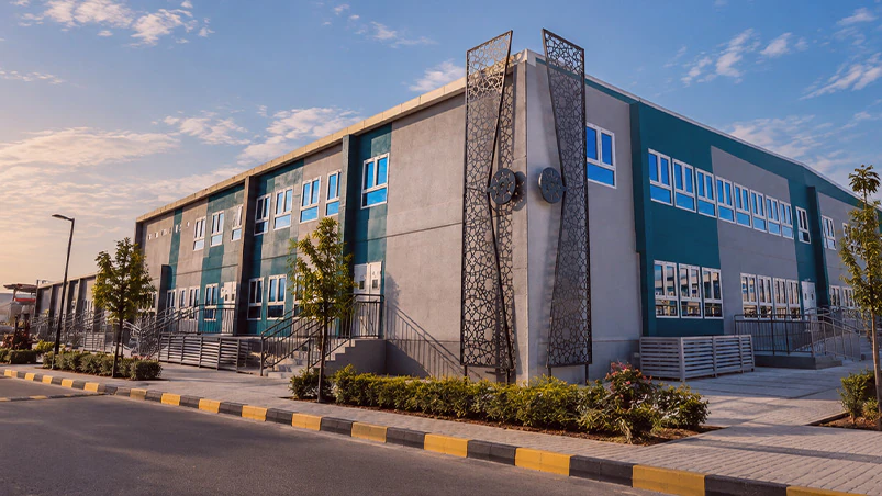 A residential community under management